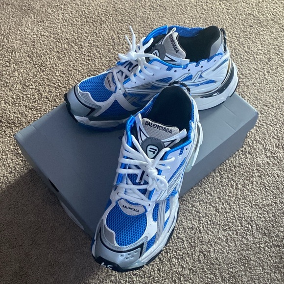 Balenciaga Kids Blue Sneakers - Picture 1 of 3